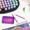 Diamond Painting Storage Containers,120 Slots Diamond Art Accessories, 5D Diamond Painting Kits with Tools for Jewelry Bead Rhinestones Organizer (120-Black)
